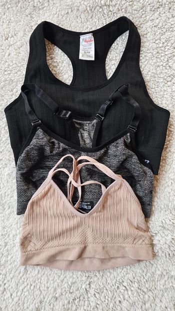 Lot brassière de sport