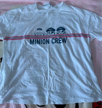 Tee-shirts blanc minions