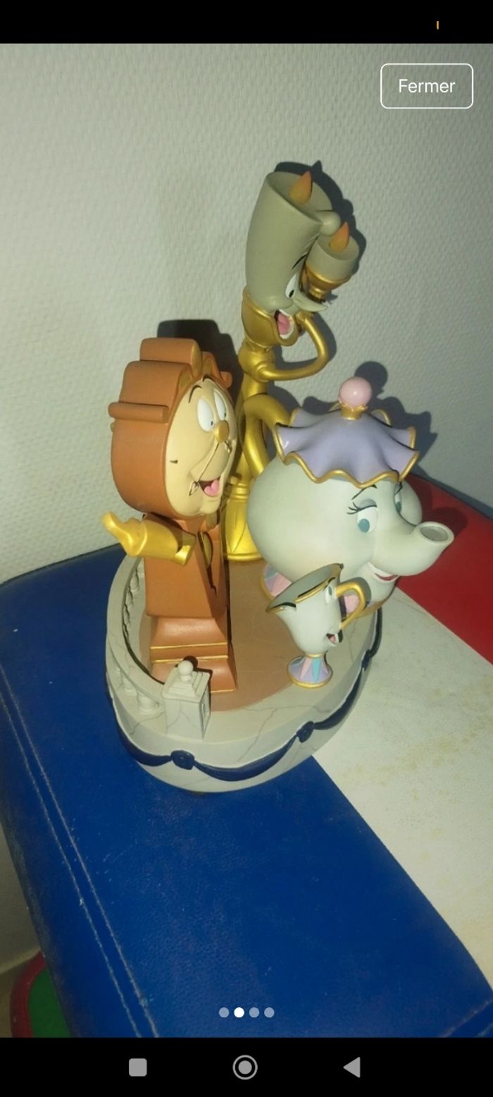 Grande figurines belle et la bête rare - photo numéro 2
