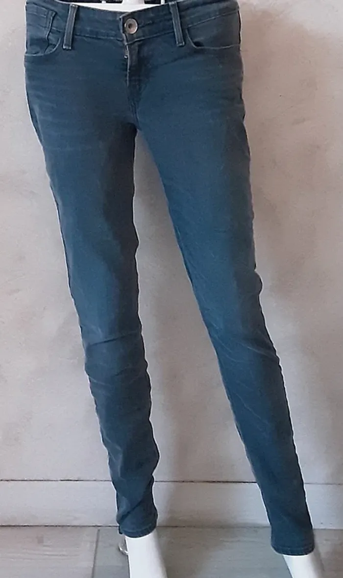 jeans skinny Levi's bleu taille M
