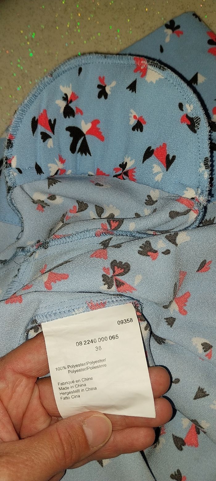 Robe printanière fleurie neuve by Naf Naf Taille 36 neuve - photo numéro 8