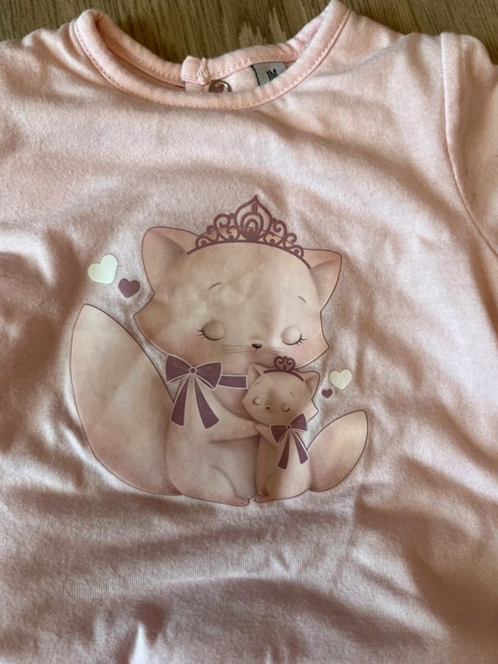 Ensemble pyjama fille 1 mois - photo numéro 2
