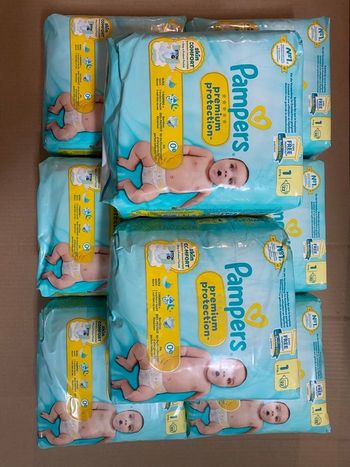 Couche Pampers taille 1