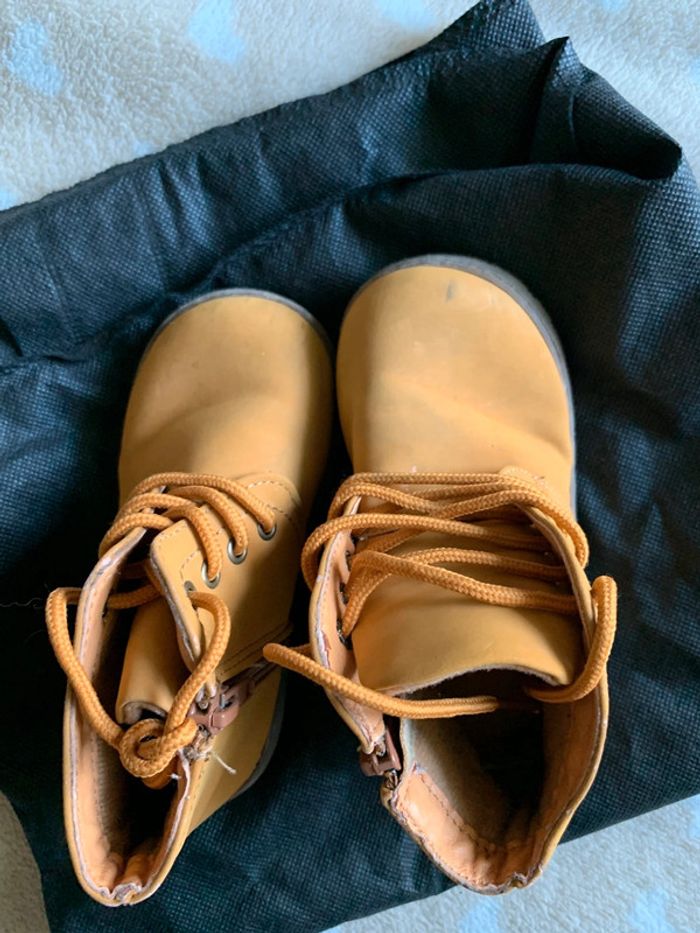 Bottines moutardes taille 27 - photo numéro 4