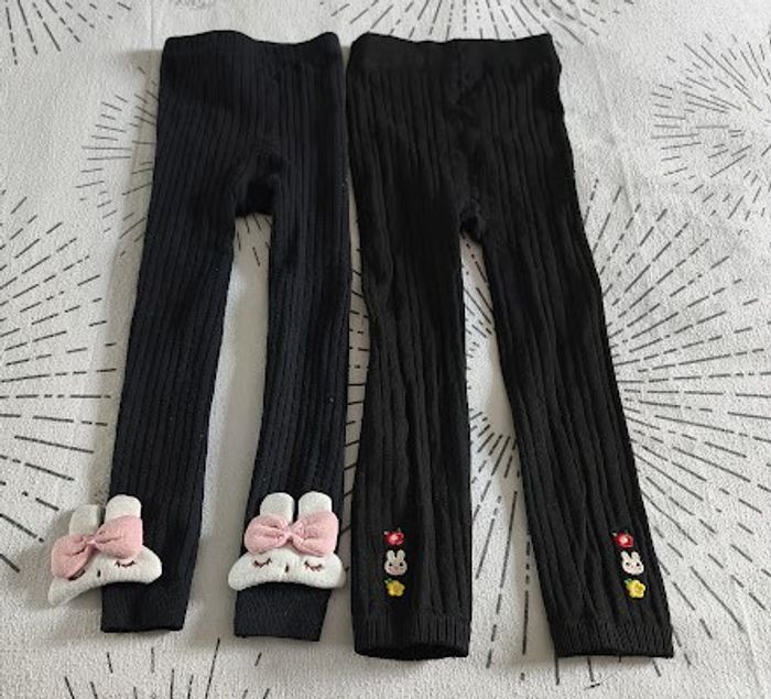 Lot de 2 leggings