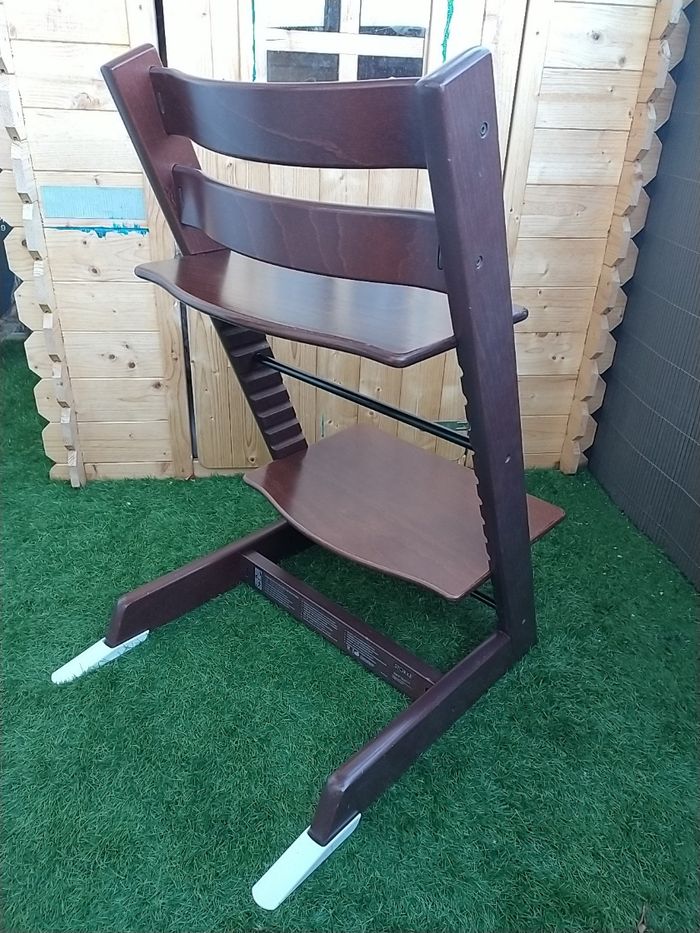 Chaise Stokke Tripp Trapp V2 bois foncé - photo numéro 3