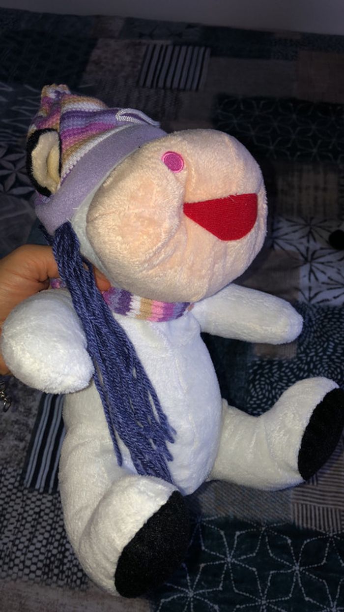 Peluche vache rasta 25 cm - photo numéro 5