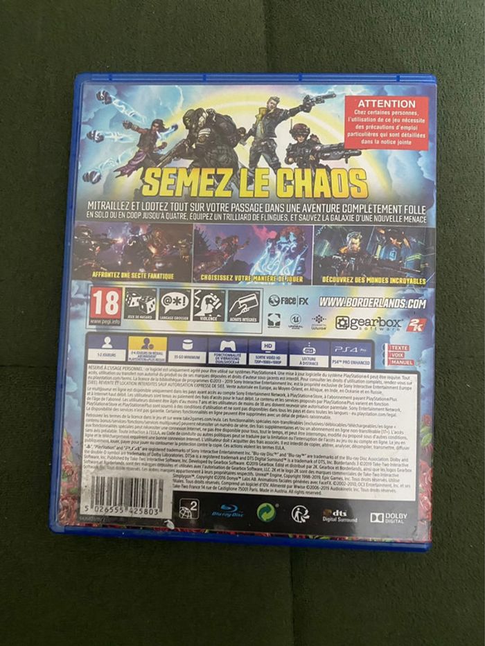 Borderlands 3 & Tiny Tina’s wonderlands (PS4) - photo numéro 2