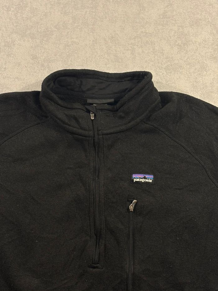 Polaire Quart Zip / Quarter Zip Technique Patagonia Noir Taille XL - photo numéro 4