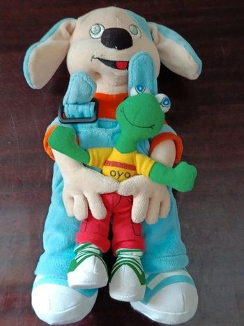 Peluche Nax et Oyo vintage Berchet