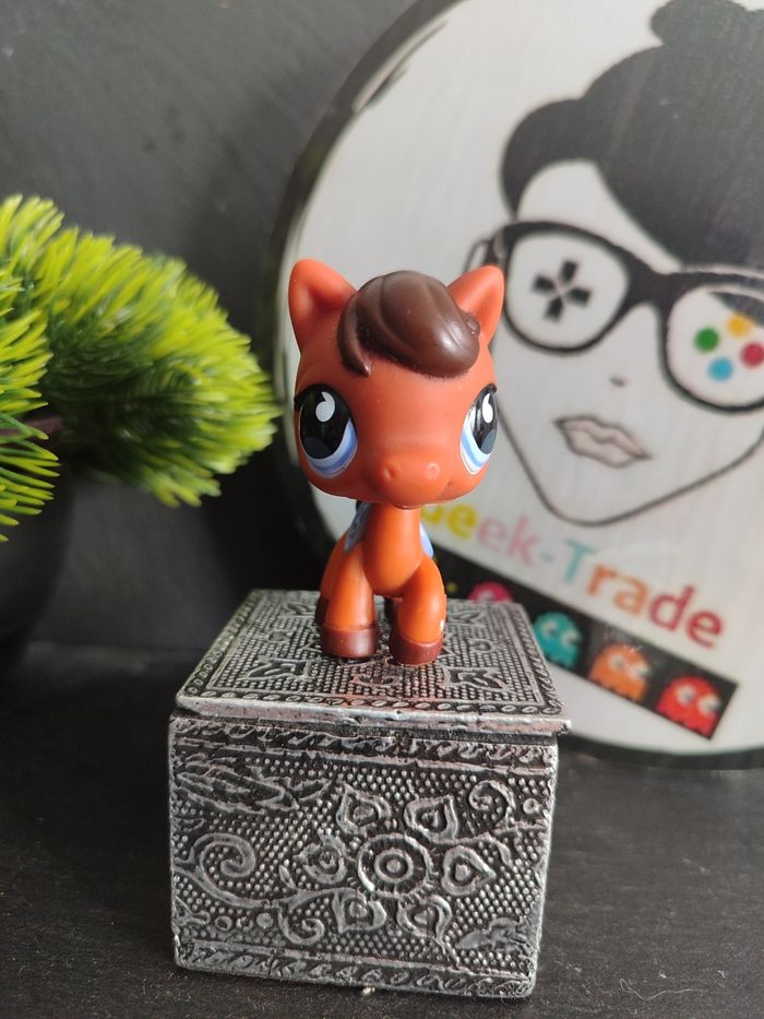 lps00777 My Littlest Petshop Pet Shop LPS cheval Horse 637 - photo numéro 2