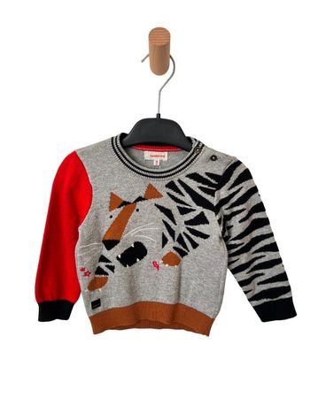 Pull motif tigre - Catimini 18 mois