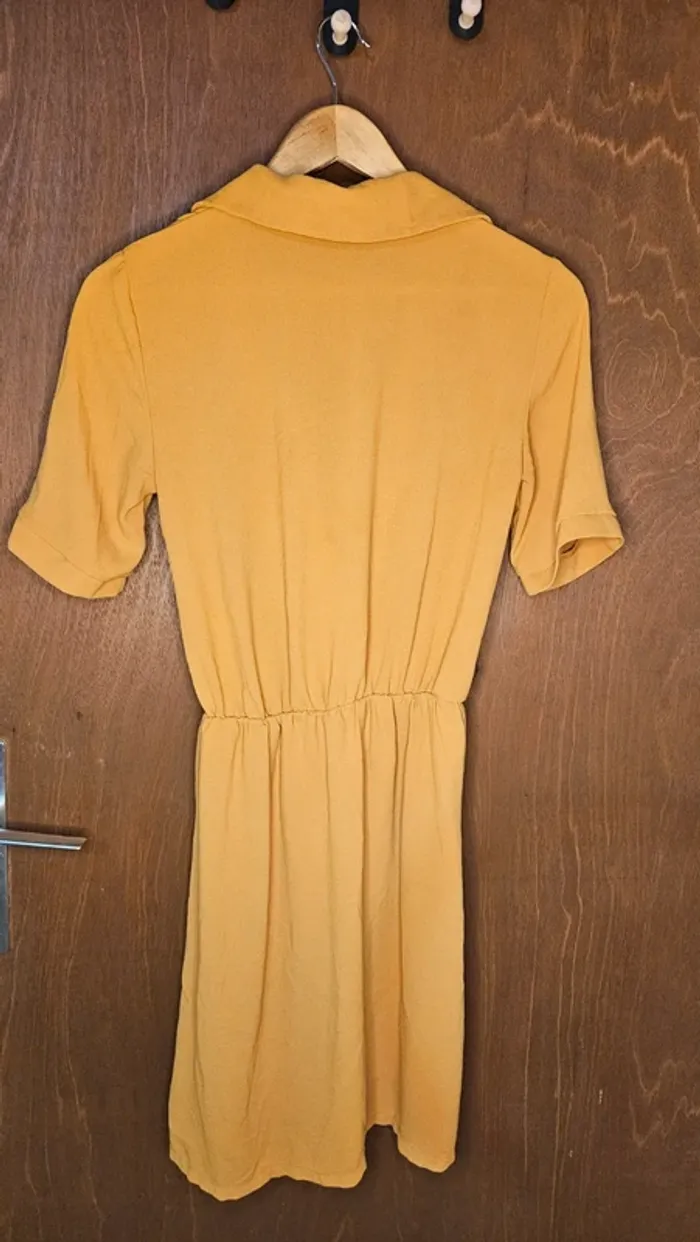Robe jaune moutarde Etam - photo numéro 4