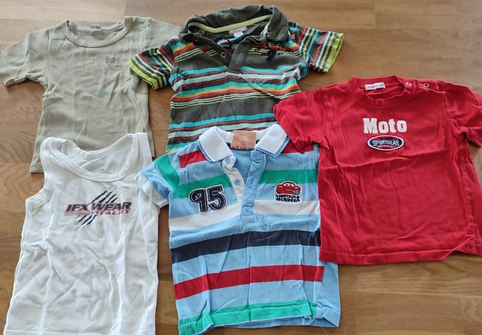 Lot T-shirts garçon 2 ans