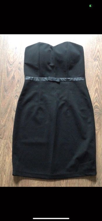 Robe soirée bustier noire Taille XS