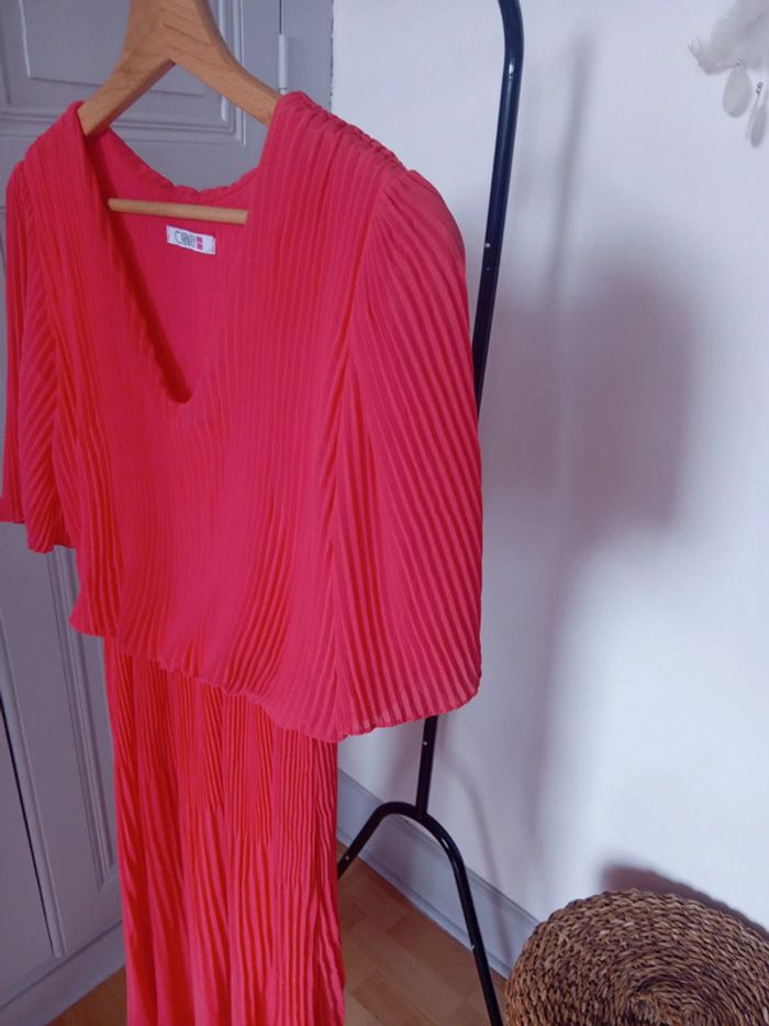 Robe de cocktail corail - Carnaby - S - photo numéro 3