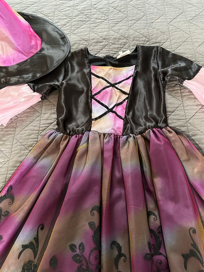 Déguisement d’Halloween sorcière enfant - photo numéro 5