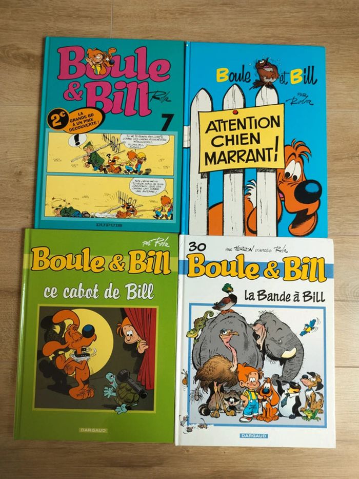 Lot de BD Boule et Bill
