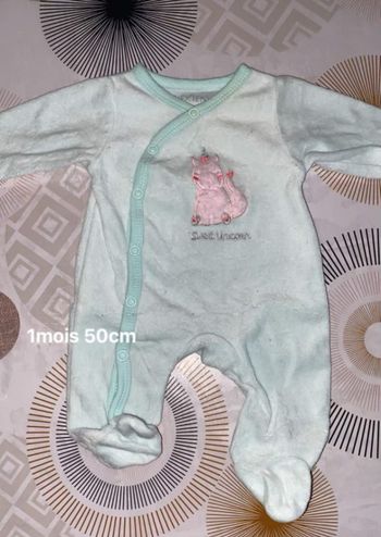 Pyjama fille 1 mois