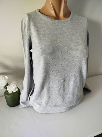 #pull#gris#Camaieu