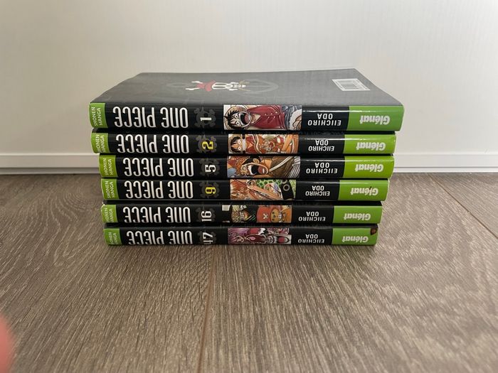 Lot de 6 mangas One Piece Lot indissociable
