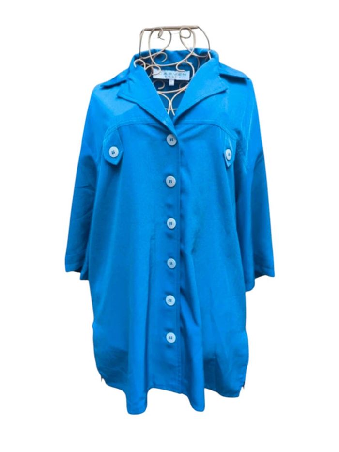 Magnifique chemise bleu Carven Taille XL