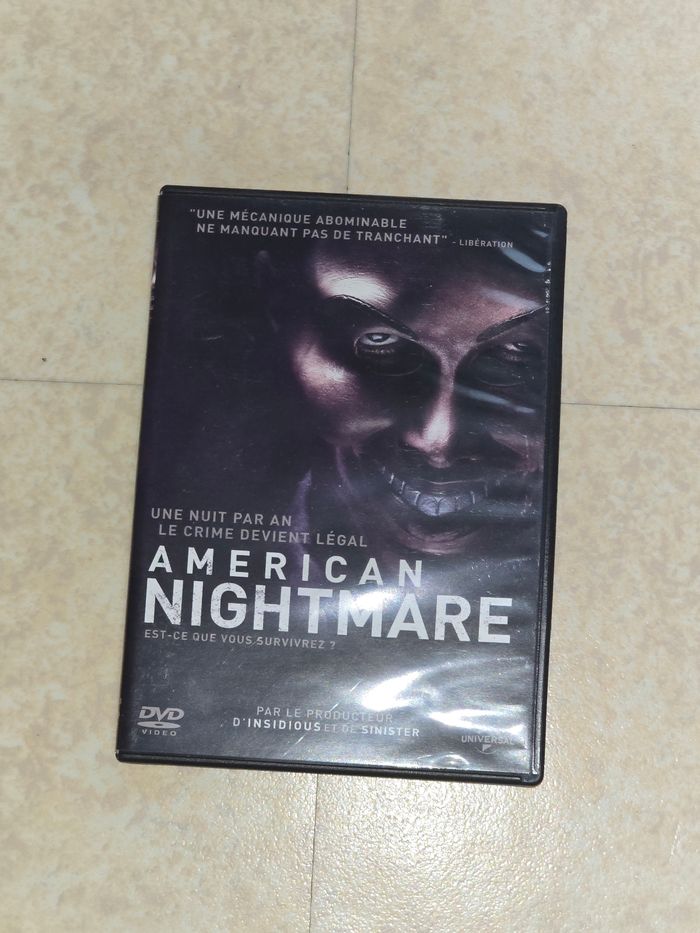Lot de 2 DVD American Nightmare 1 &4 - photo numéro 2