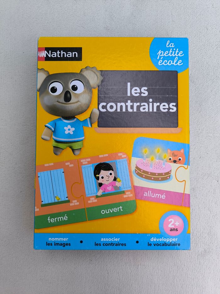 Jeu Les contraires Nathan - photo numéro 2