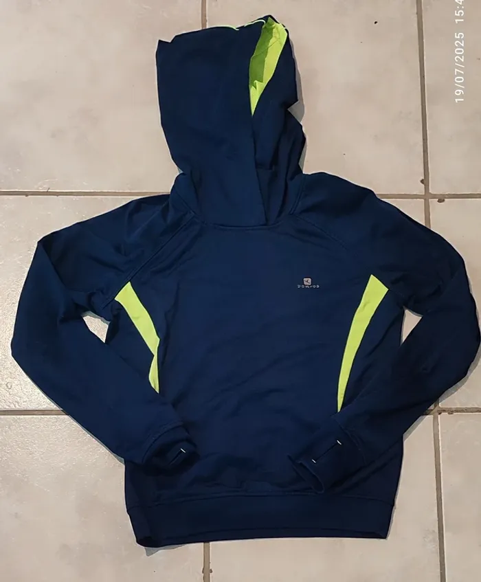Sweat sport capuche 12 ans