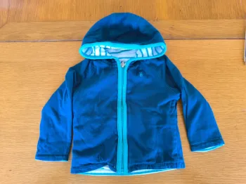 310627 veste zippée marine réversible garçon 3 mois obaidi