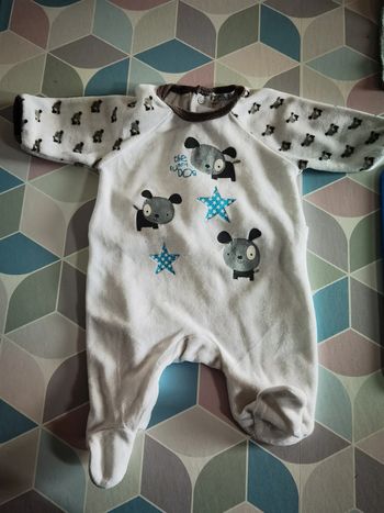 D2316 - pyjama garçon 1 mois