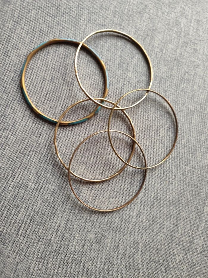 Lot de 5 bracelets fins - photo numéro 3