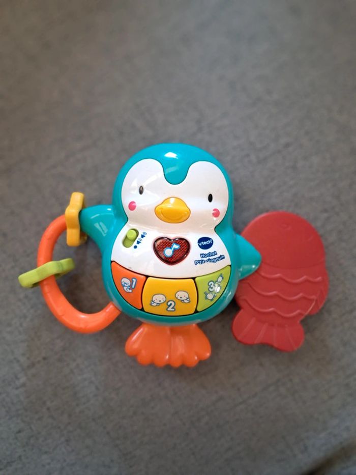 Jouets premier age Vtech Hochet p'tit pingouin