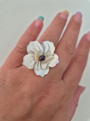 Bague fleur