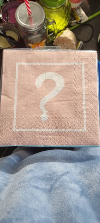 Lot décoration gender reveal