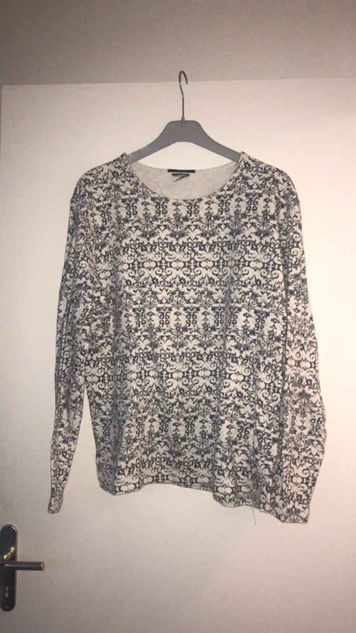 Pull fin homme