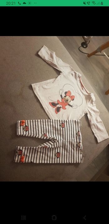 Ensemble C&A taille 3 mois