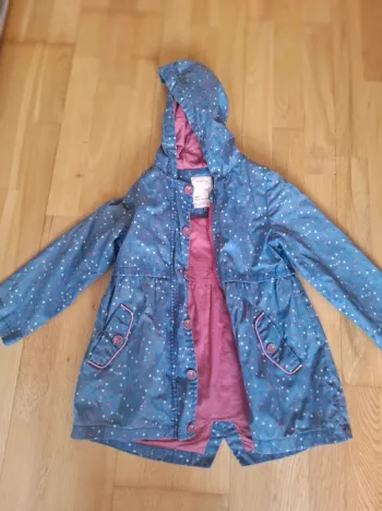 Manteau type imperméable/coupe vent/ciré