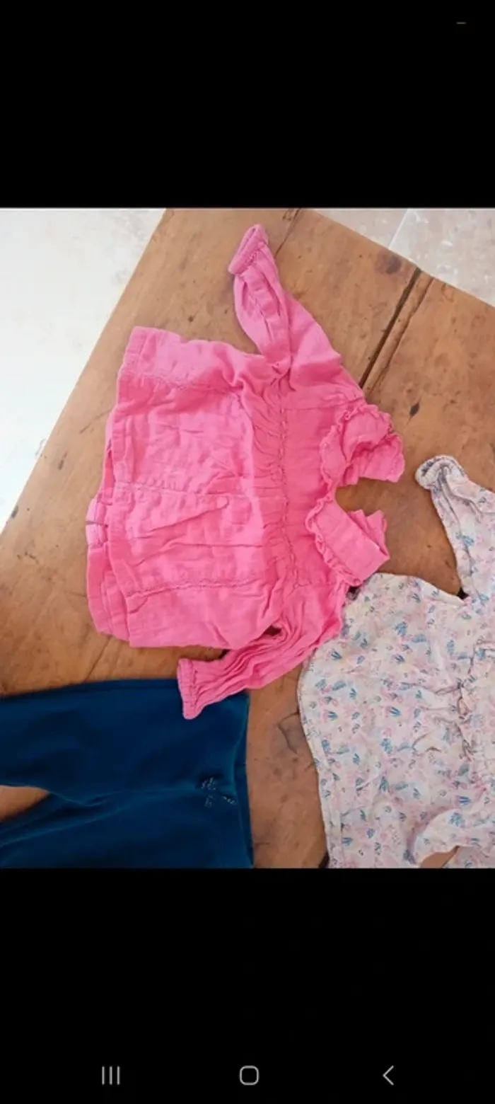 Jean blouse tape a l'oeil 9mois - photo numéro 3