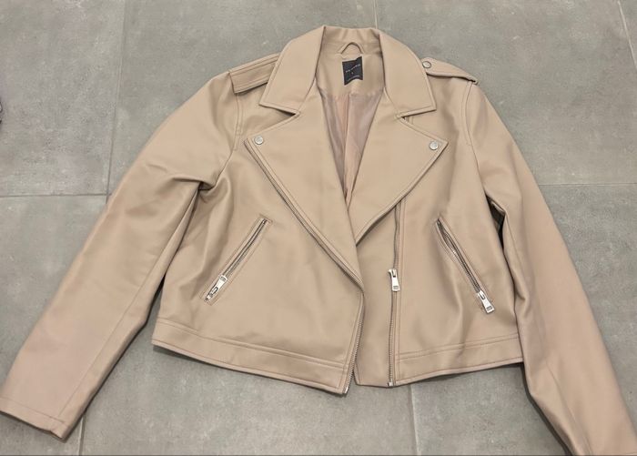 Veste en similicuir