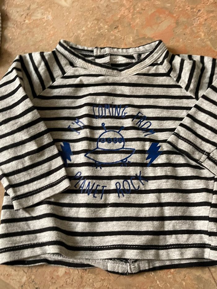 T shirt garçon 9mois 71 cm