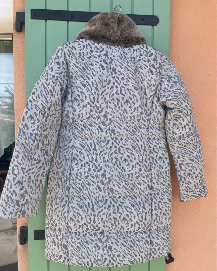 Manteau gris moucheté - photo numéro 2