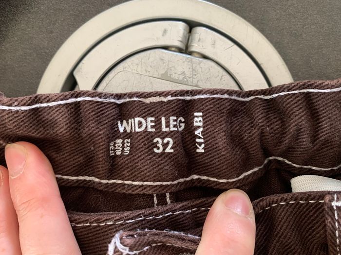 Jean cargo wide leg taille 32 - photo numéro 3