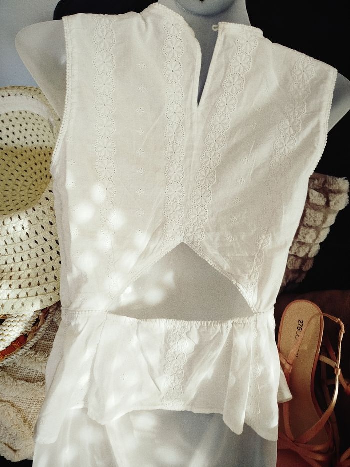 Haut broderie anglaise Comptoir des Cotonniers lo - photo numéro 3