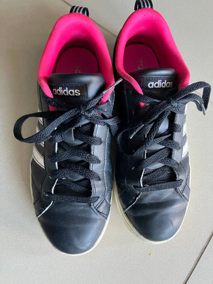 Baskets adidas pointure 38 noire et rose - photo numéro 10
