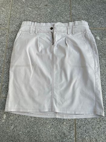 Jupe beige camaïeu 