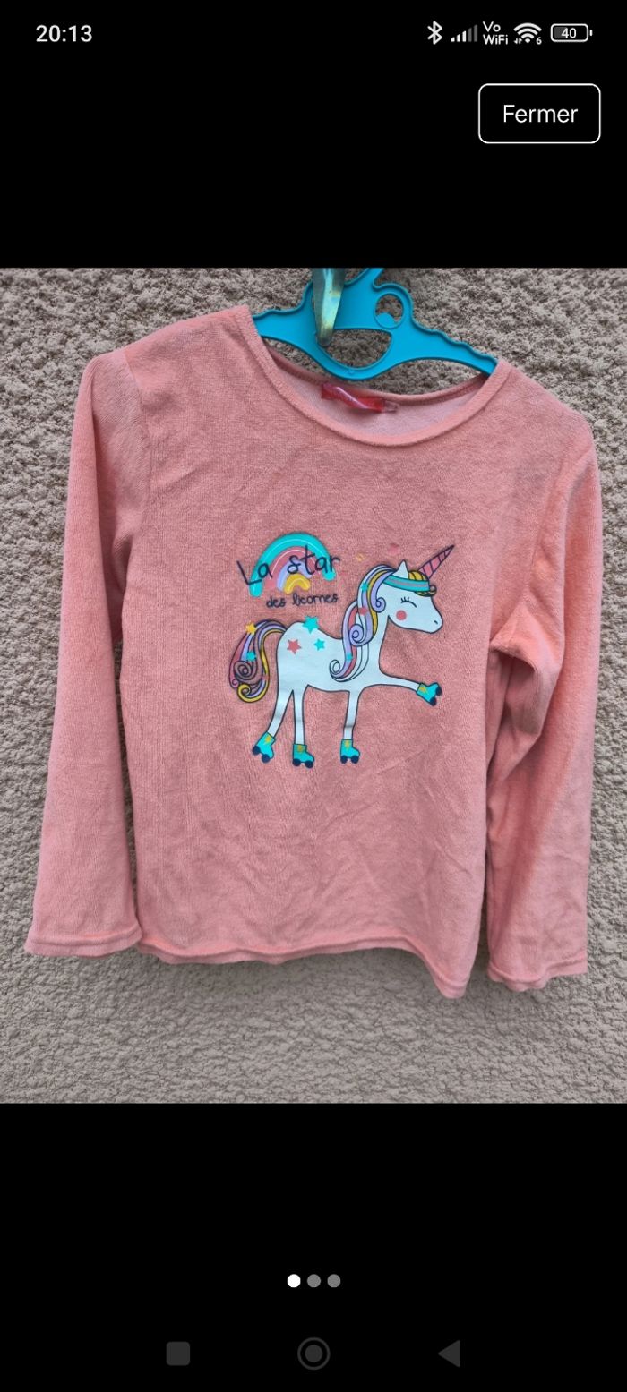 Pyjama licorne