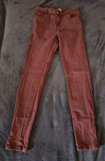 👖Jean Skinny Violet/Bordeaux - Taille 36 / Pimkie