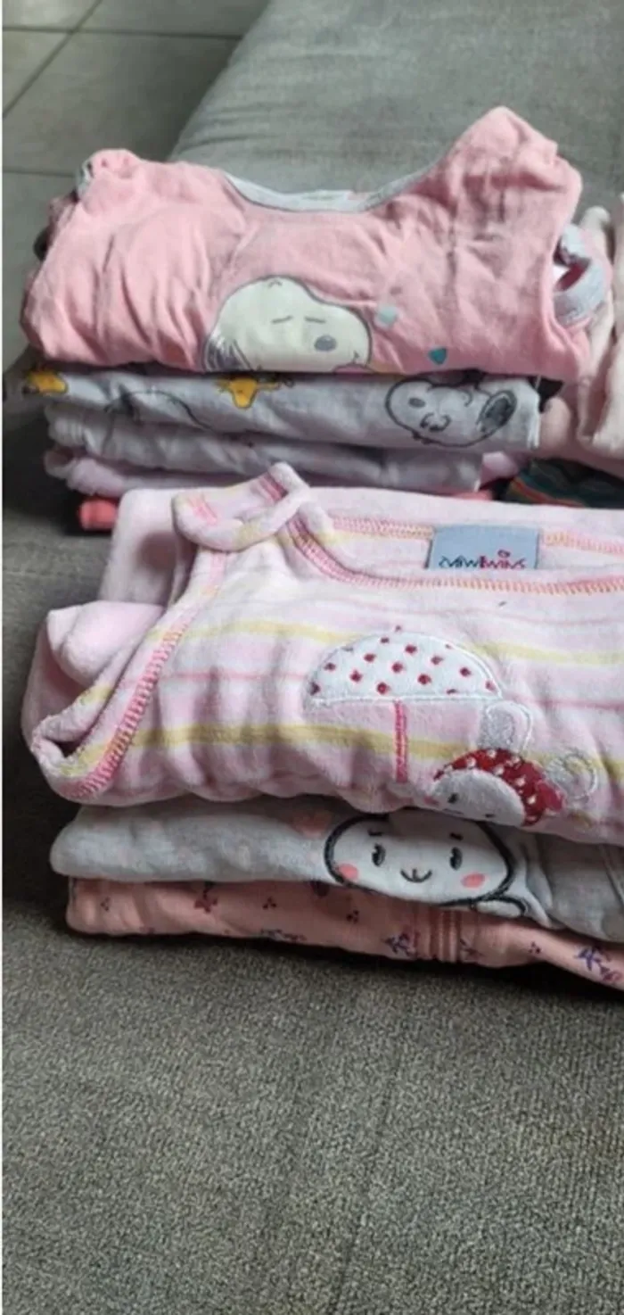 Lot bébé fille 62cm - photo numéro 2