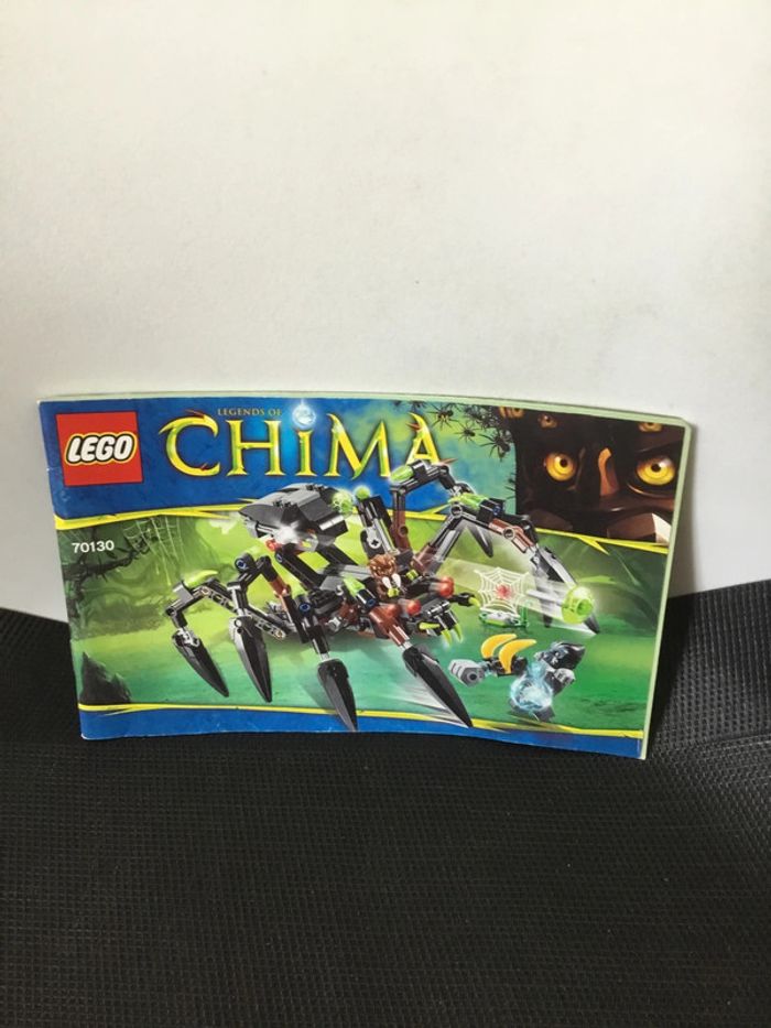 Lego Chima notice set 70130 tank araignée Sparratus spider stalker